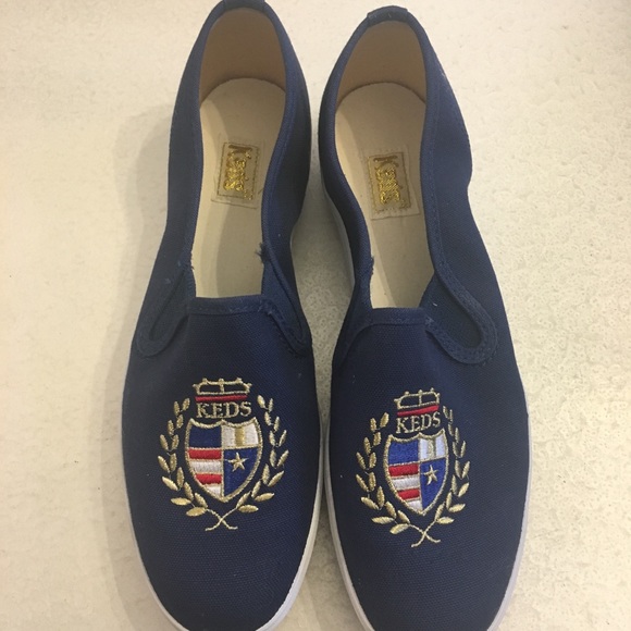 Keds Shoes - Blue slip on Keds